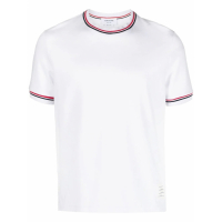 Thom Browne Men's 'Logo-Patch' T-Shirt