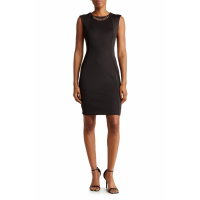 Calvin Klein Women's 'Chain Necklace' Sheath Dress