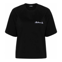 Balmain 'Logo-Embroidered' T-Shirt für Damen