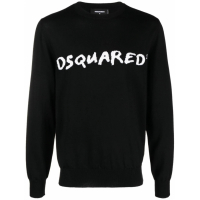 Dsquared2 Pull 'Logo-Intarsia' pour Hommes