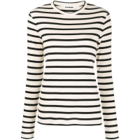 Jil Sander Women's 'Stripe' Long-Sleeve T-Shirt