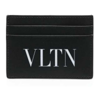 Valentino Garavani Men's 'VLTN Logo' Card Holder