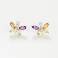 Le Diamantaire Boucles d'oreilles 'Julianna' pour Femmes