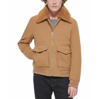 Tommy Hilfiger Faux-Fur-Collar Bomber Jacket für Herren