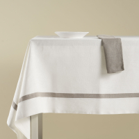 Biancoperla Cortina Linen Tablecloth 160X230 Cm, Ivory/Natural