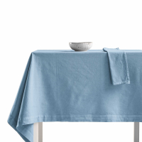 Biancoperla Colorado Panama Cotton Tablecloth 160X230 Cm, Tiffany