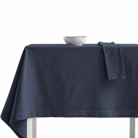 Biancoperla Colorado Panama Cotton Tablecloth 160X230 Cm, Denim