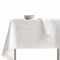 Biancoperla Colorado Panama Cotton Tablecloth 170X270 Cm, White