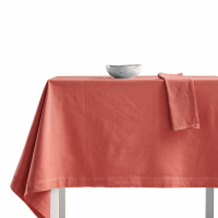 Biancoperla Colorado Panama Cotton Tablecloth 170X270 Cm, Pink Pepper