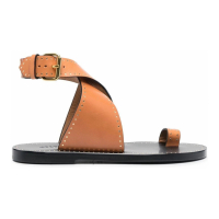 Isabel Marant Women's 'Cross-Strap Studded' Flat Sandals