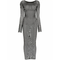 Roberto Cavalli 'Mesh-Design' Midi Kleid für Damen
