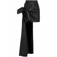 Alexander McQueen Women's 'Knotted Drape Miniskirt' Mini Skirt