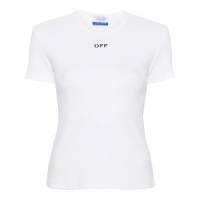 Off-White T-shirt 'Off Stamp' pour Femmes