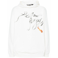 Palm Angels Sweatshirt à capuche  'Foggy Logo-Print' pour Hommes