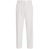 Zegna Men's 'Pressed-Crease Tailored' Trousers
