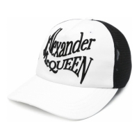 Alexander McQueen Casquette 'Embroidered-Logo' pour Hommes