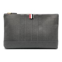 Thom Browne Men's 'Large 4-Bar' Pouch