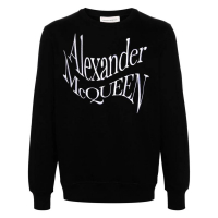Alexander McQueen Sweatshirt 'Logo Embroidered' pour Hommes