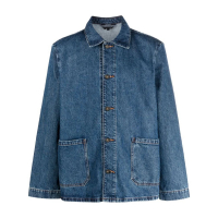 A.P.C. Veste en jeans 'Patch-Pockets' pour Hommes