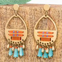 La Chiquita Women's 'Isla Madera' Earrings