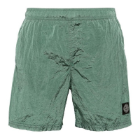 Stone Island Men's 'Compass-Patch' Swimming Shorts