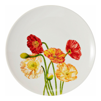 Maxwell & Williams Lot De 6 Assiettes Floriade 19Cm Champ De Coquelicots