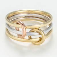 L'instant d'or Women's 'Meteor' Ring