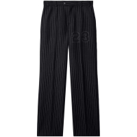 Off-White Men's 'Number-Print Pinstriped' Trousers
