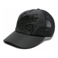 Alexander McQueen Men's 'Embroidered-Logo' Baseball Cap