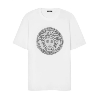 Versace T-shirt 'Medusa Sliced' pour Hommes