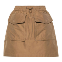 Moncler Women's 'Drawstring Cargo' Mini Skirt