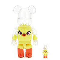 MEDICOM TOY 'Be@Rbrick 100% And 400% Toy Story 4 Ducky' Spielzeug-Set - 7 cm - 2 Stücke