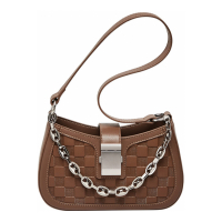 Nalandu 'Luxurious Checkered Chain' Schultertasche für Damen