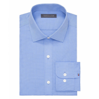 Tommy Hilfiger TH Flex Essentials Wrinkle Free Stretch Regular-Fit Dress Shirt pour Hommes