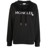Moncler Sweatshirt à capuche  'Embroidered-Logo' pour Femmes