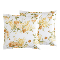 Biancoperla Giulietta Set De 2 Taies D'Oreiller, Jaune