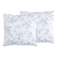 Biancoperla Amelia Set De 2 Taies D'Oreiller, Bleu