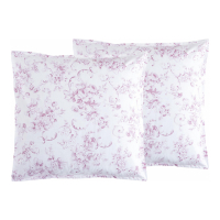 Biancoperla Amelia Set De 2 Taies D'Oreiller, Rose
