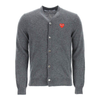 Comme Des Garçons Play 'Heart Patch' Strickjacke für Herren