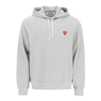 Comme Des Garçons Play Sweatshirt à capuche  'Heart Patch' pour Hommes