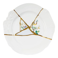 Seletti 'Kintsugi No. 2' Dinner Plate - 28 cm