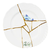 Seletti 'Kintsugi No. 3' Dinner Plate - 28 cm
