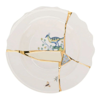 Seletti Assiette à dessert 'Kintsugi' - 24 cm