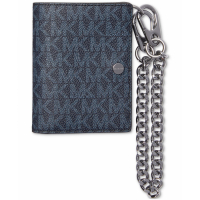 Michael Kors Portefeuille 'Zip Billfold Logo Chain' pour Hommes