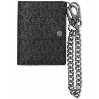 Michael Kors Portefeuille 'Zip Billfold Logo Chain' pour Hommes