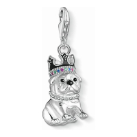 Thomas Sabo Women's 'Bulldog with Crown' Pendant