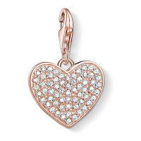 Thomas Sabo Women's 'Heart Pavé' Pendant