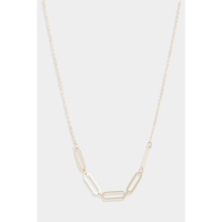 Oro Di Oro Collier 'Minimalist Paperclip' pour Femmes