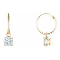 Oro Di Oro Boucles d'oreilles 'Blue Sky' pour Femmes