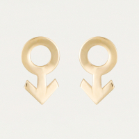 Oro Di Oro Boucles d'oreilles 'Symbole' pour Femmes